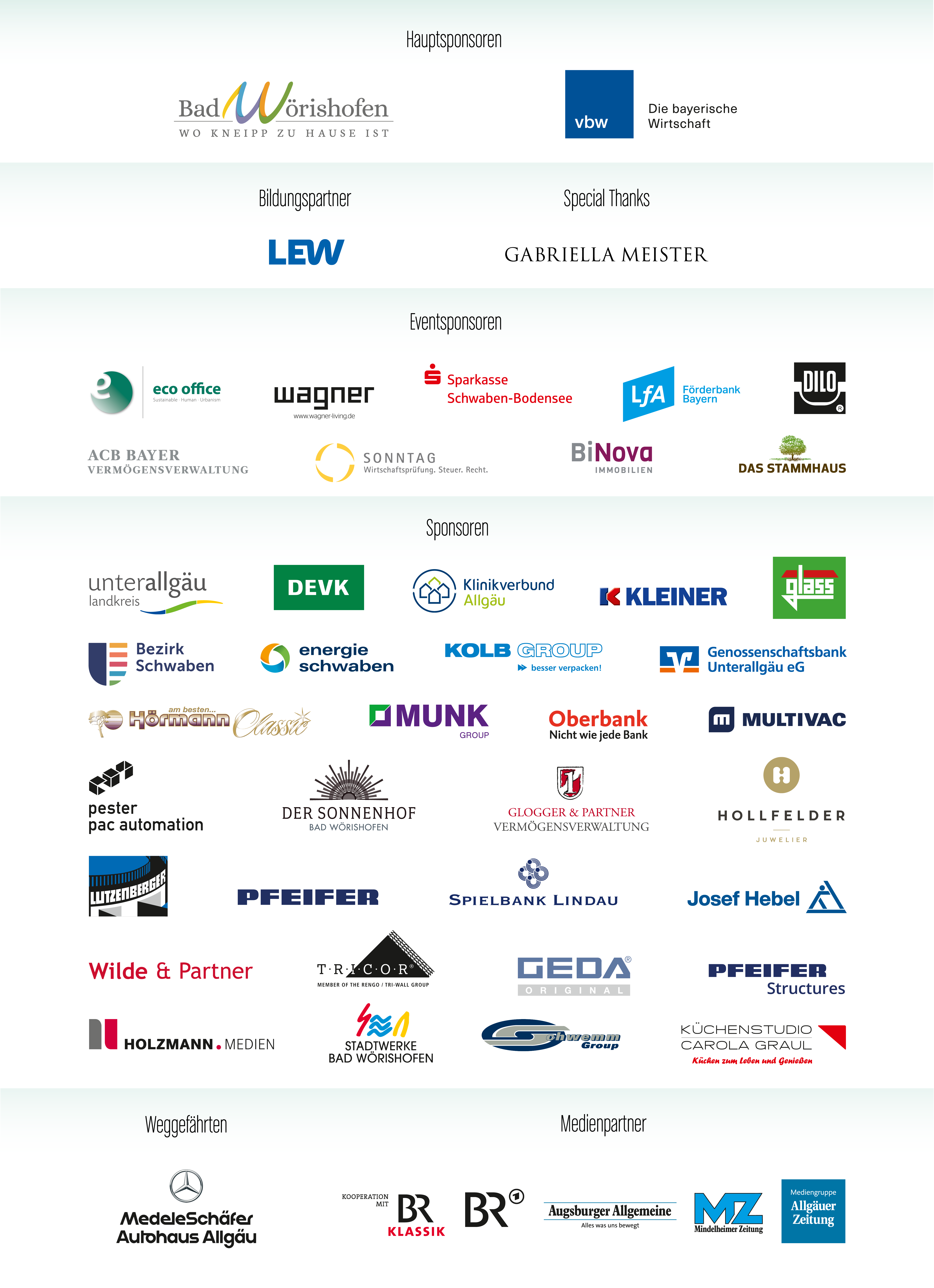 Festival der Nationen 2026 - Sponsoren